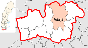 Växjö kommun i Kronobergs län