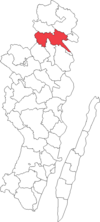 Gamleby landskommun i Kalmar län 1952