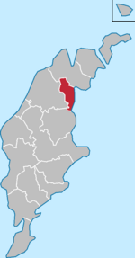 Slite köping på Gotland 1952