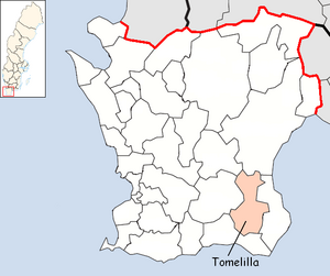 Tomelilla kommun i Skåne län