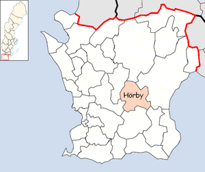 Hörby kommun i Skåne