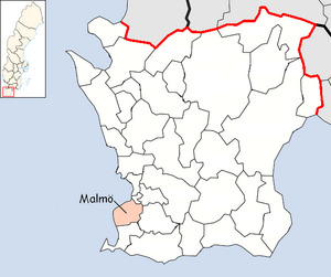 Malmö kommun i Skåne län