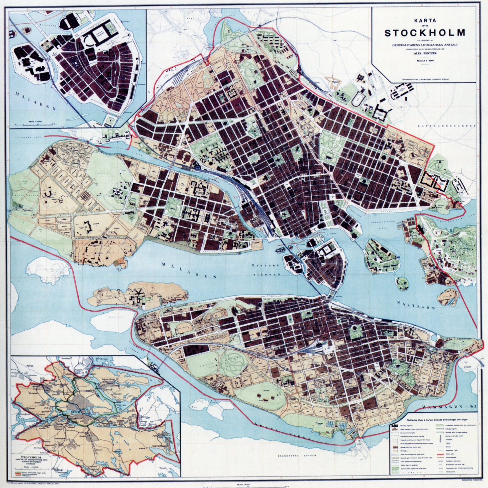 Stockholm stad 1913