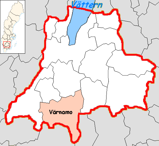 Distrikt i Värnamo kommun