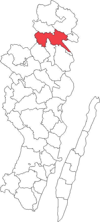 Gamleby landskommun i Kalmar län 1952