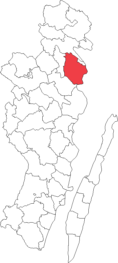Gladmammar landskommun i Kalmar län 1952