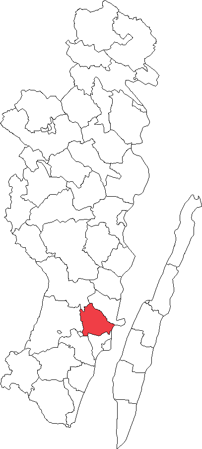 Läckeby landskommun i Kalmar län 1952