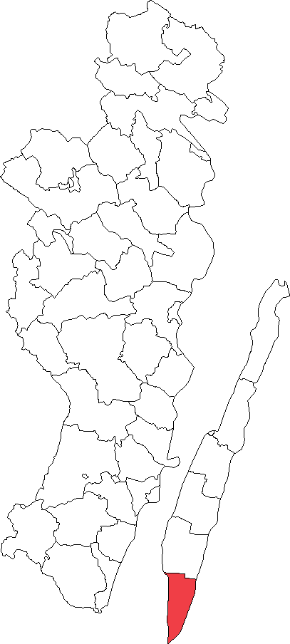 Ottenby landskommun i Kalmar län 1952|