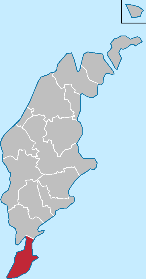 Hoburgs landskommun på Gotland 1952
