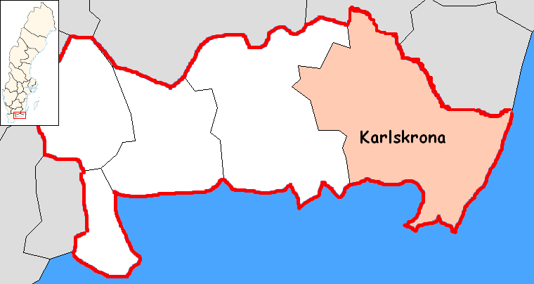 Karlskrona kommun i Blekinge län
