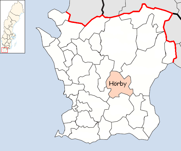 Hörby kommun i Skåne