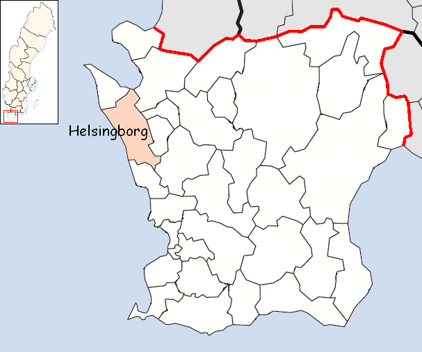 Helsingborgs kommun i Skåne