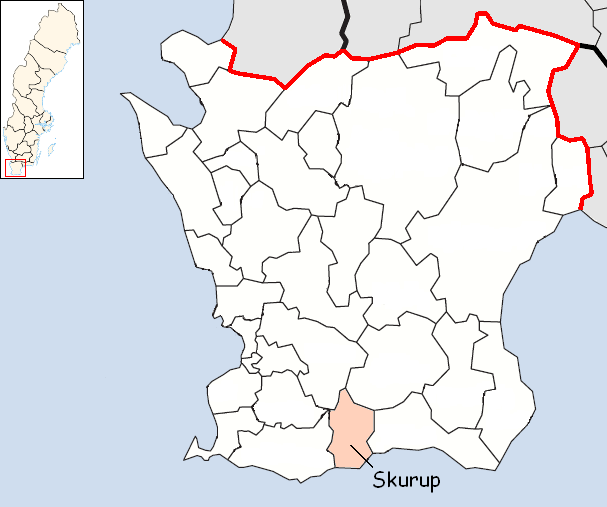 Skurups kommun i Skåne