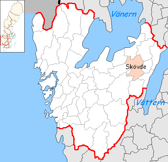 Skövde kommun i Västra Götalands län