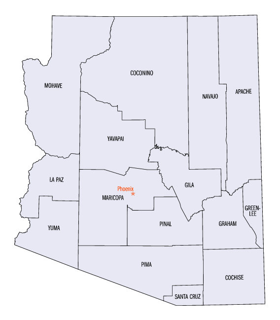Countyn i Arizona