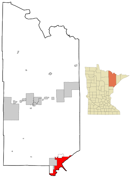 Duluth city i S:t Louis county i Minnesota