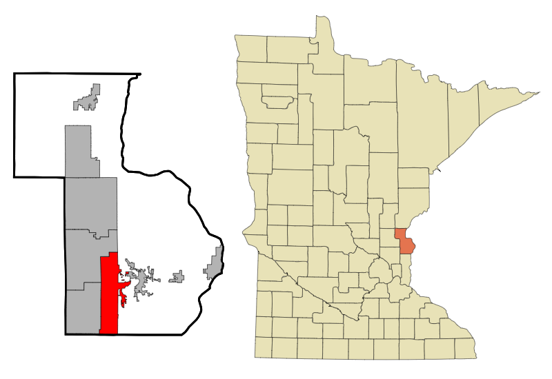 Chisago City i Chisago county i Minnesota