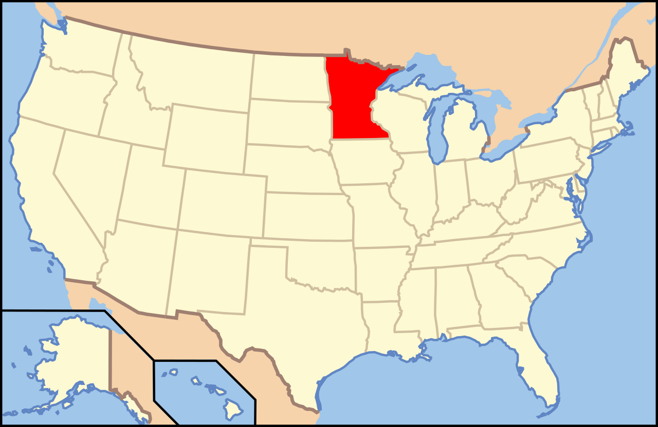 Minnesota state i USA