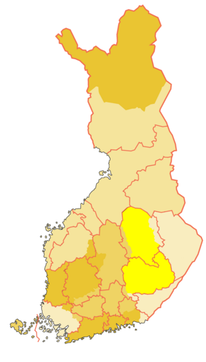 Savolax landskap i Finland Savolax landskap i Finland