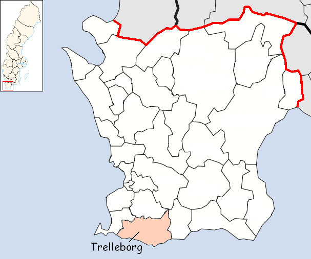 Trelleborgs kommun i Skåne län