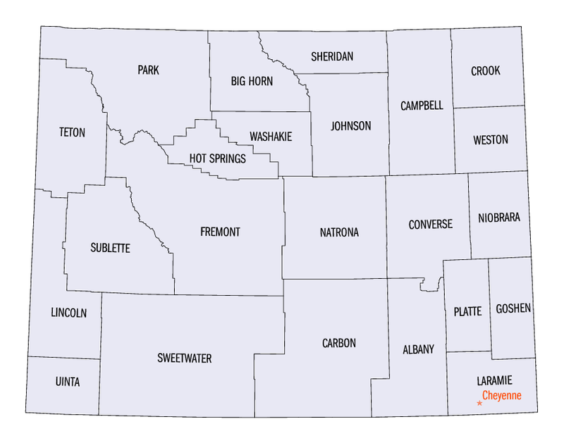 Countyn i Wyoming
