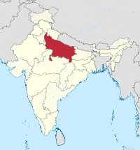 Uttar Pradesh i Indien