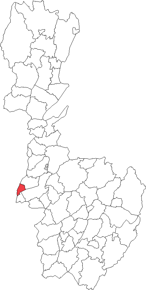 Nödinge landskommun i Älvsborgs län 1952