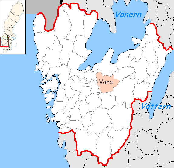 Vara kommun i Västra Götalands län län