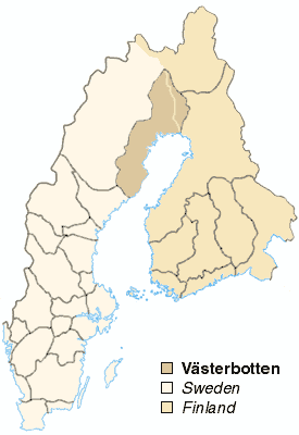 Svenska Västerbotten före 1809