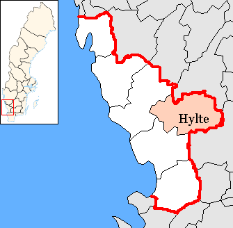 Hylte kommun i Halland