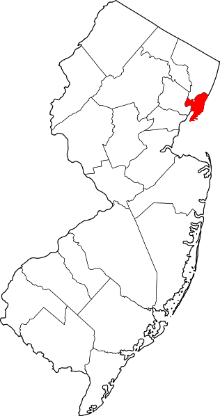 Hudson county i New Jersey