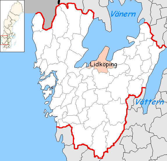 Lidköpings kommun i Västra Götalands län