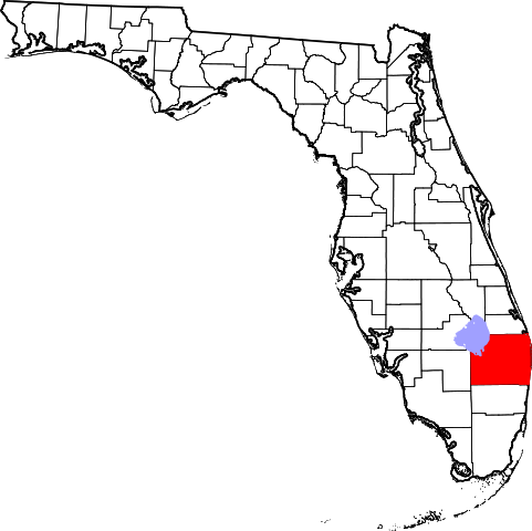 Palm Beach county i Florida