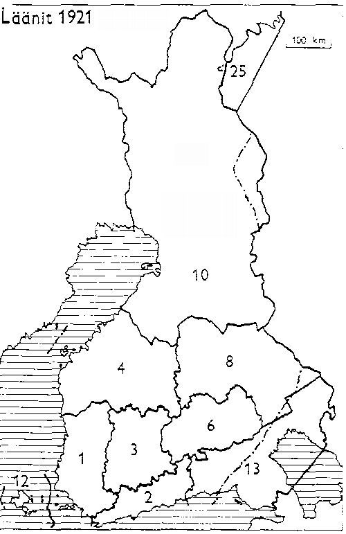 Finlands län 1921