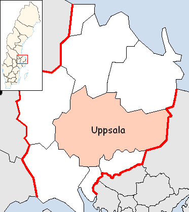 Uppsala kommun i Uppland