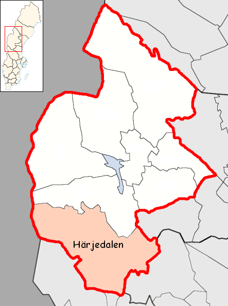 Härjedalens kommun i Jämtlands län