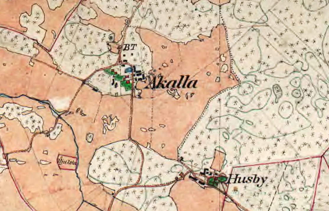 Akalla, husby 1901