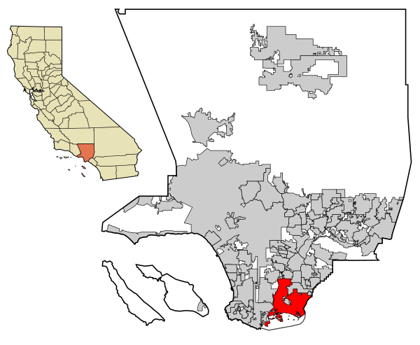 Long Beach i Los Angeles county i Kalifornien
