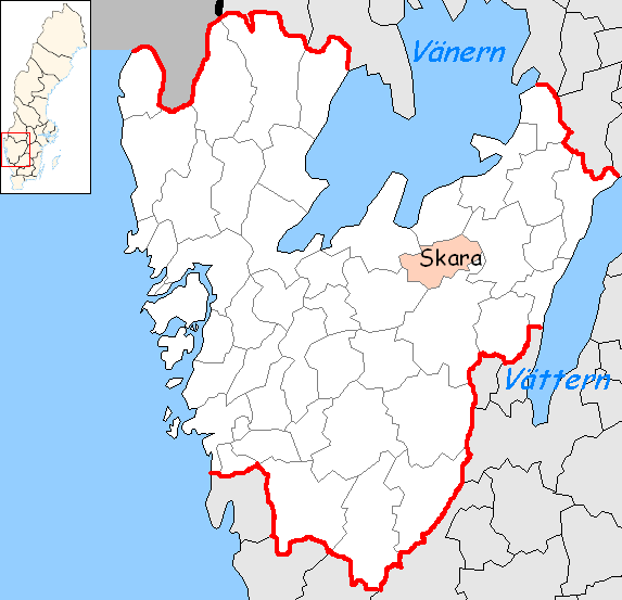 Skara kommun i Västra Götalands län