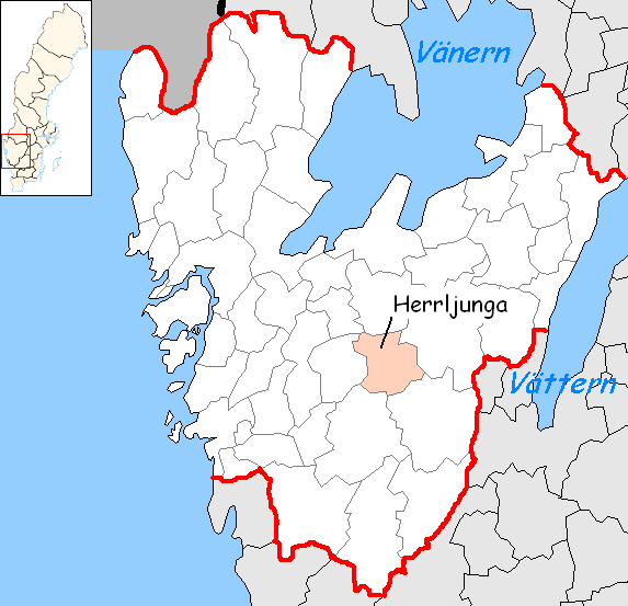 Herrljunga kommun i Västra Götaland