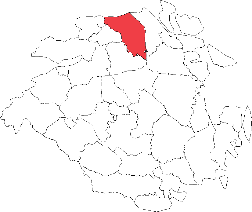 Kafjärdens landskommun i Södermanlands län 1952