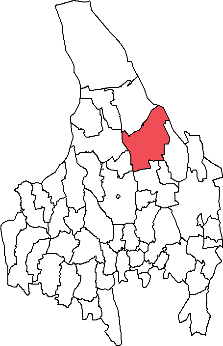 Ekshärads landskommun i Värmlandslän 1952