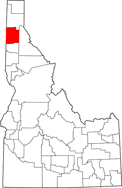 Kootenai county i Idaho