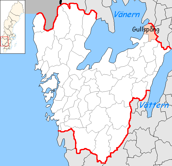 Gullspångs kommun i Västra Götaland