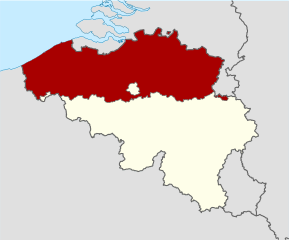 region Flandern i Belgien