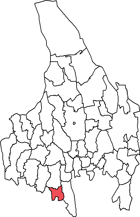 Säffle stadskommun i Värmlands län 1952