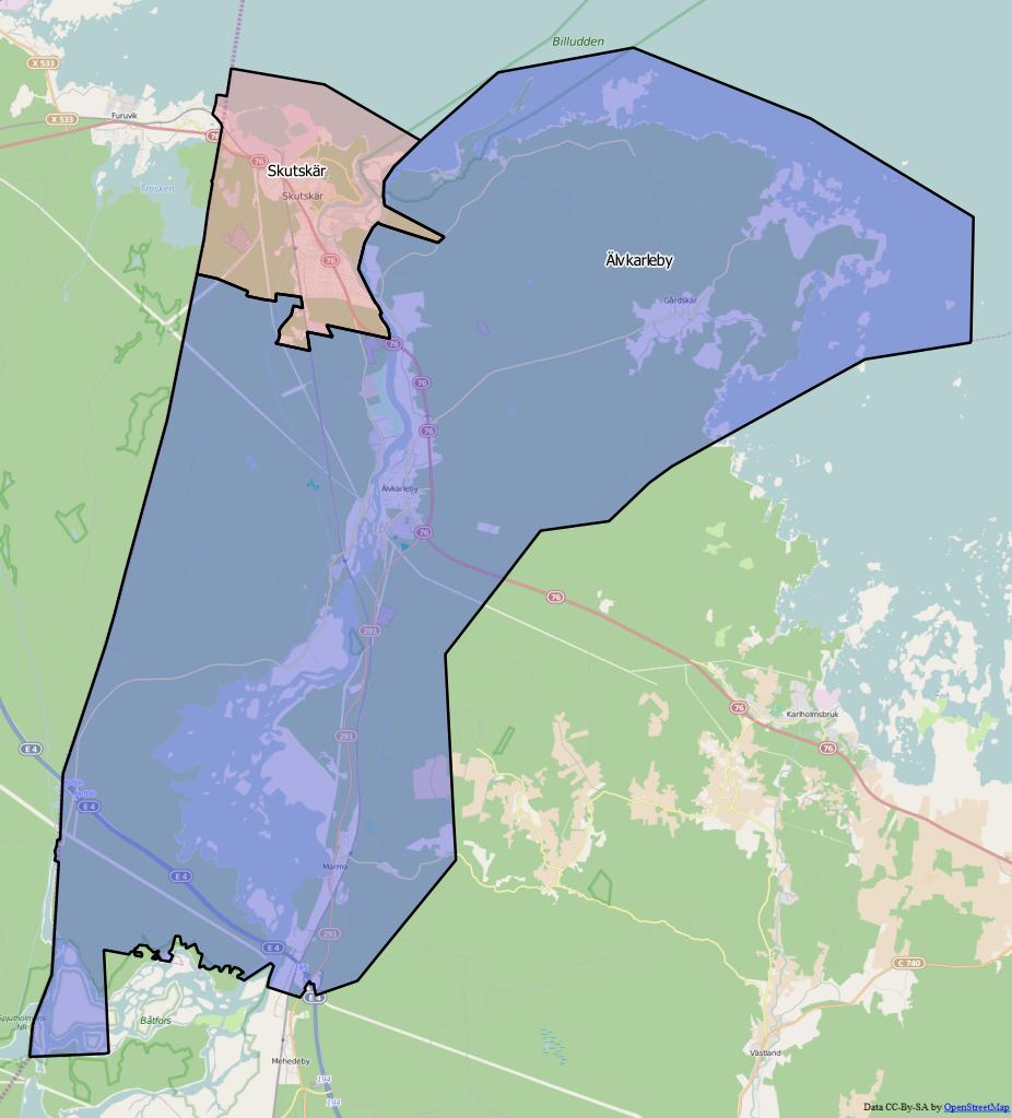 Distrikt i Älvkarleby kommun