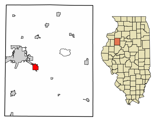Knoxville i Knox county i Illinois