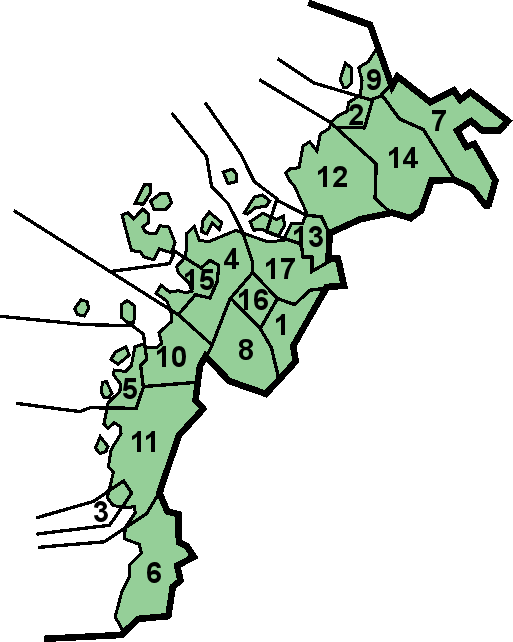 kommuner i Österbotten