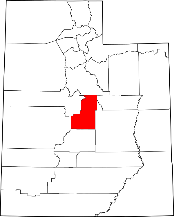 Sanpete county i Utah